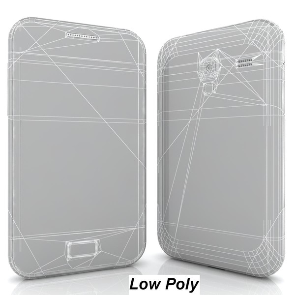 samsung galaxy ace g 3d max - Samsung Galaxy Ace Plus by 3d_mix models